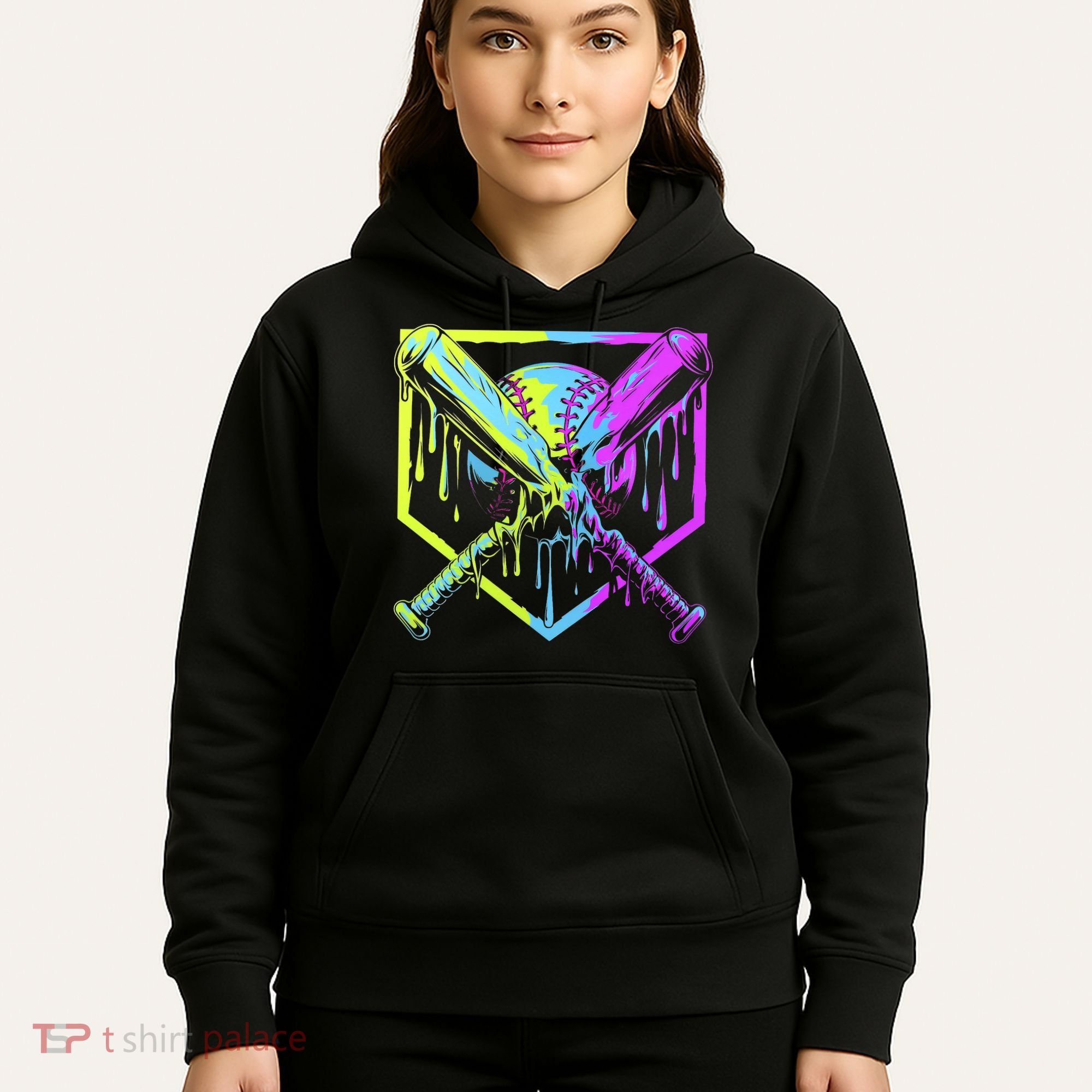 Baseball Drip For Bo.y.s Ice Cream Drip Yout.h Boy.s Baseball Hoodie