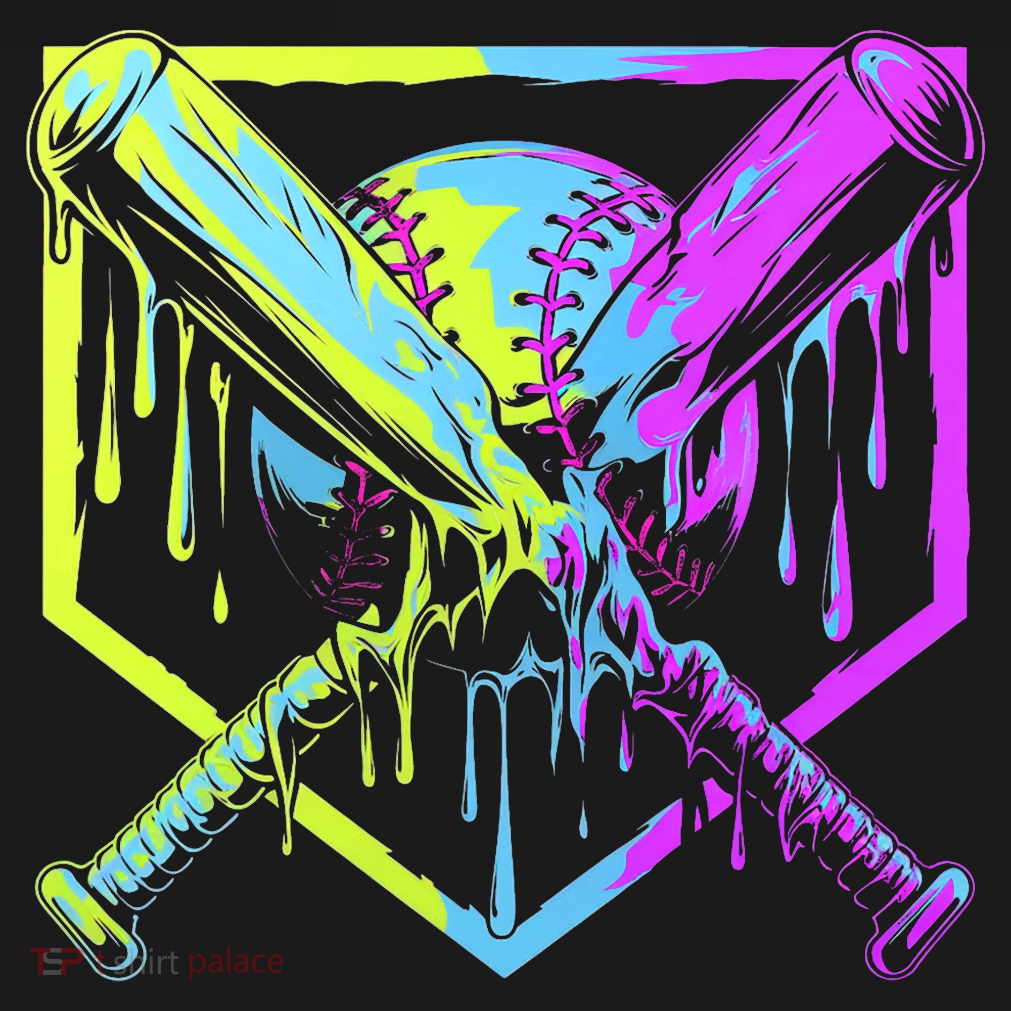 Baseball Drip For Bo.y.s Ice Cream Drip Yout.h Boy.s Baseball Sweatshirt