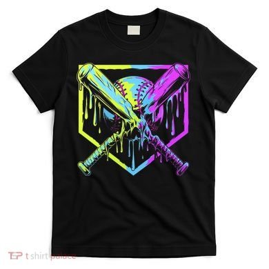 Baseball Drip For Bo.y.s Ice Cream Drip Yout.h Boy.s Baseball T-Shirt