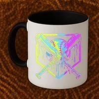 Baseball Drip For Bo.y.s Ice Cream Drip Yout.h Boy.s Baseball Coffee Mug thumb 2
