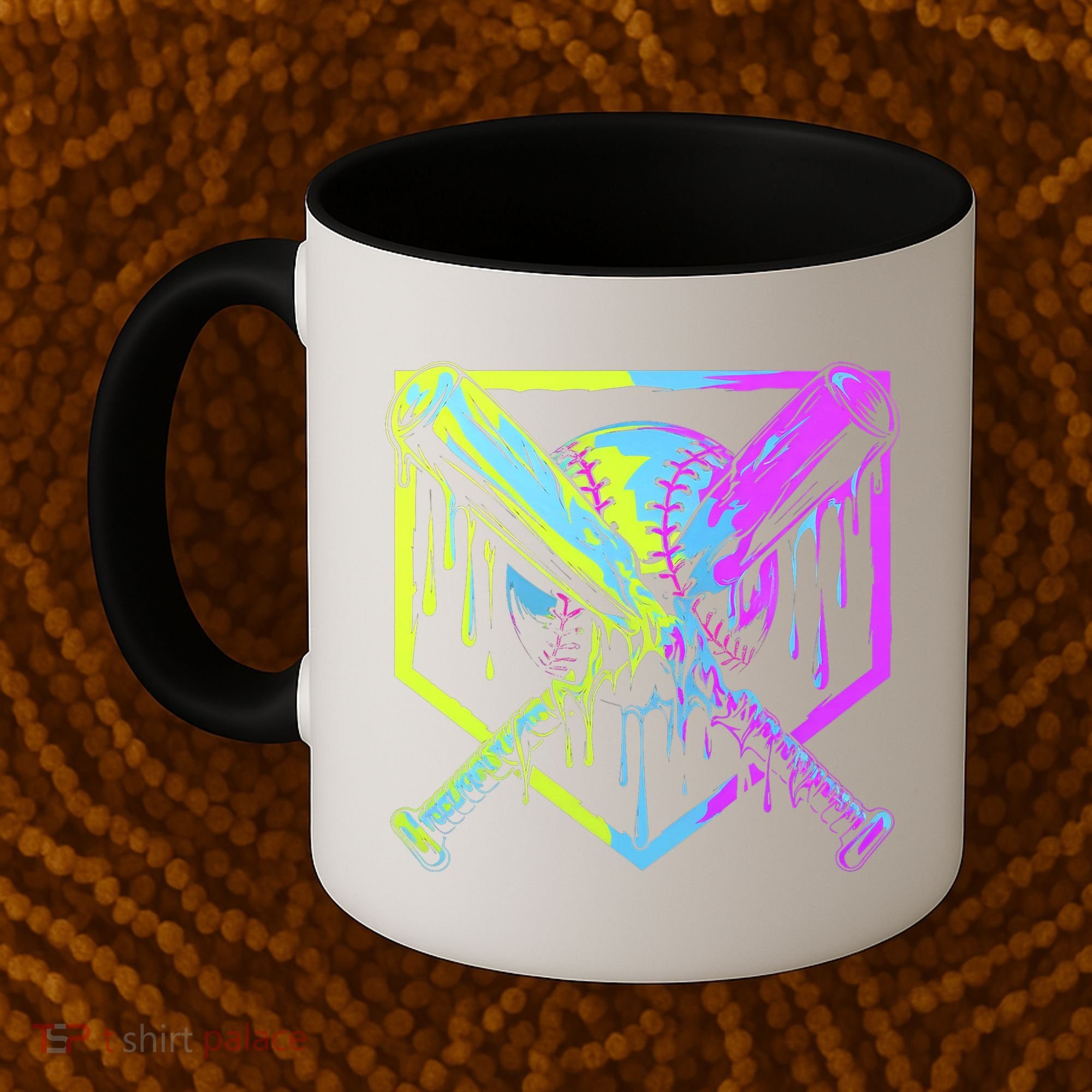 Baseball Drip For Bo.y.s Ice Cream Drip Yout.h Boy.s Baseball Coffee Mug