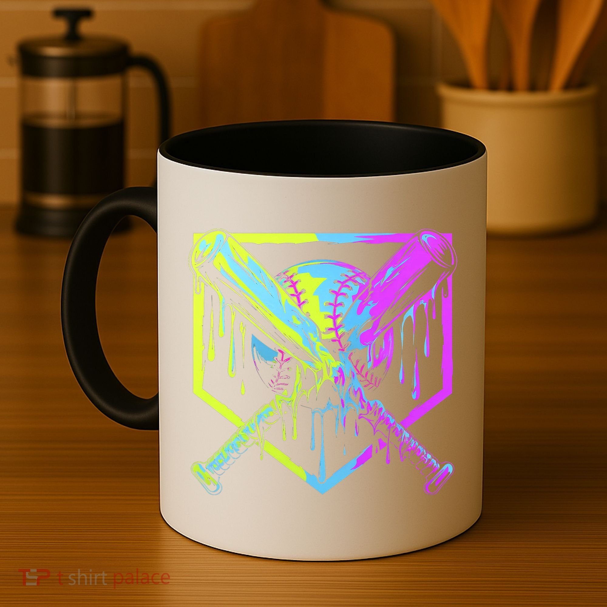 Baseball Drip For Bo.y.s Ice Cream Drip Yout.h Boy.s Baseball Coffee Mug