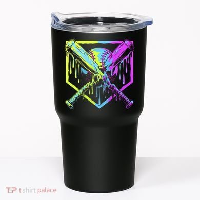 Baseball Drip For Bo.y.s Ice Cream Drip Yout.h Boy.s Baseball Tumbler
