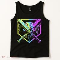 Baseball Drip For Bo.y.s Ice Cream Drip Yout.h Boy.s Baseball Tank Top thumb 2
