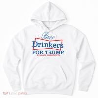Beer Drinkers For Trump King Of Presidents Hoodie thumb 0