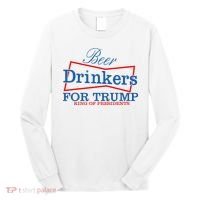 Beer Drinkers For Trump King Of Presidents Long Sleeve Shirt thumb 0
