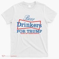 Beer Drinkers For Trump King Of Presidents T-Shirt thumb 0