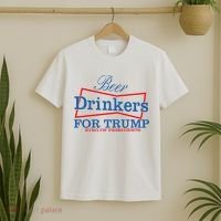 Beer Drinkers For Trump King Of Presidents T-Shirt thumb 2