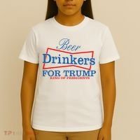 Beer Drinkers For Trump King Of Presidents T-Shirt thumb 4