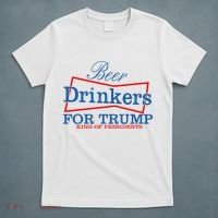 Beer Drinkers For Trump King Of Presidents T-Shirt thumb 5