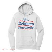 Beer Drinkers For Trump King Of Presidents Women's Hoodie thumb 0