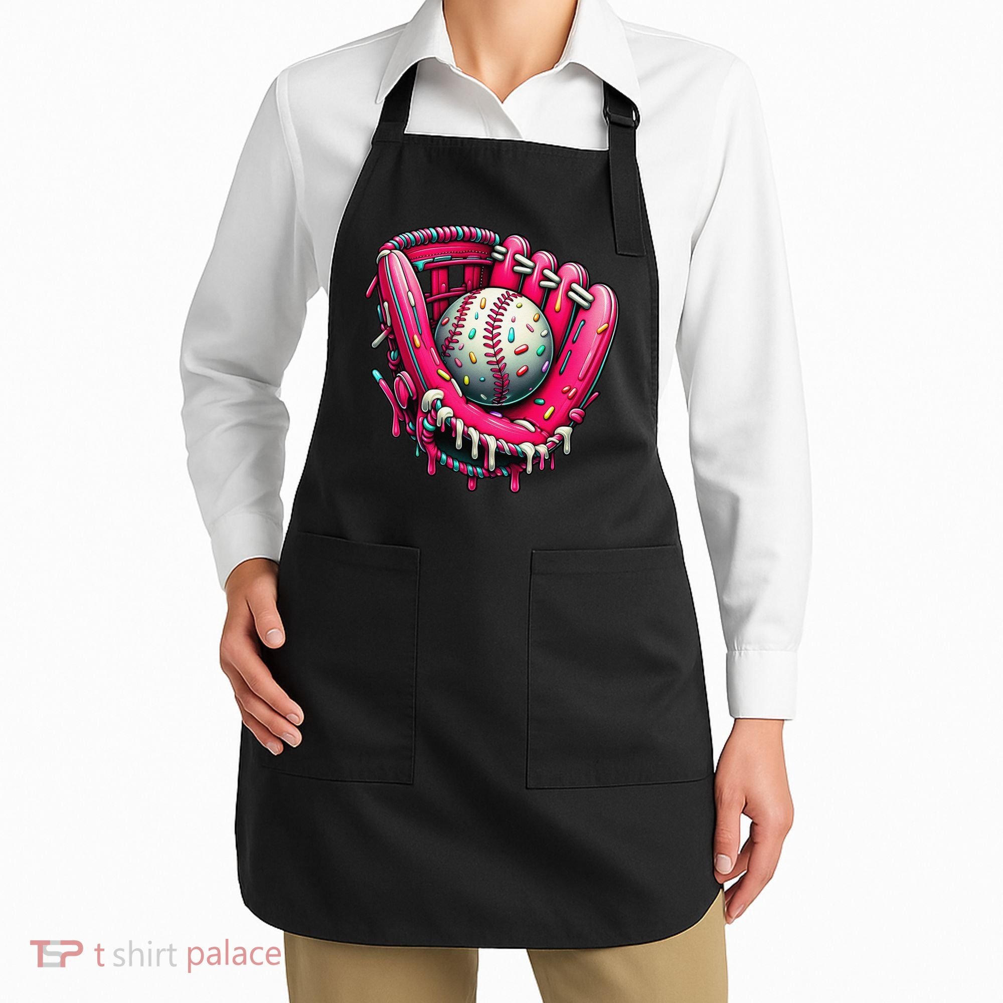 Baseball Drip For Ice Cream Drip Baseball Apron