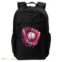 Baseball Drip For Ice Cream Drip Baseball Backpack thumb 0