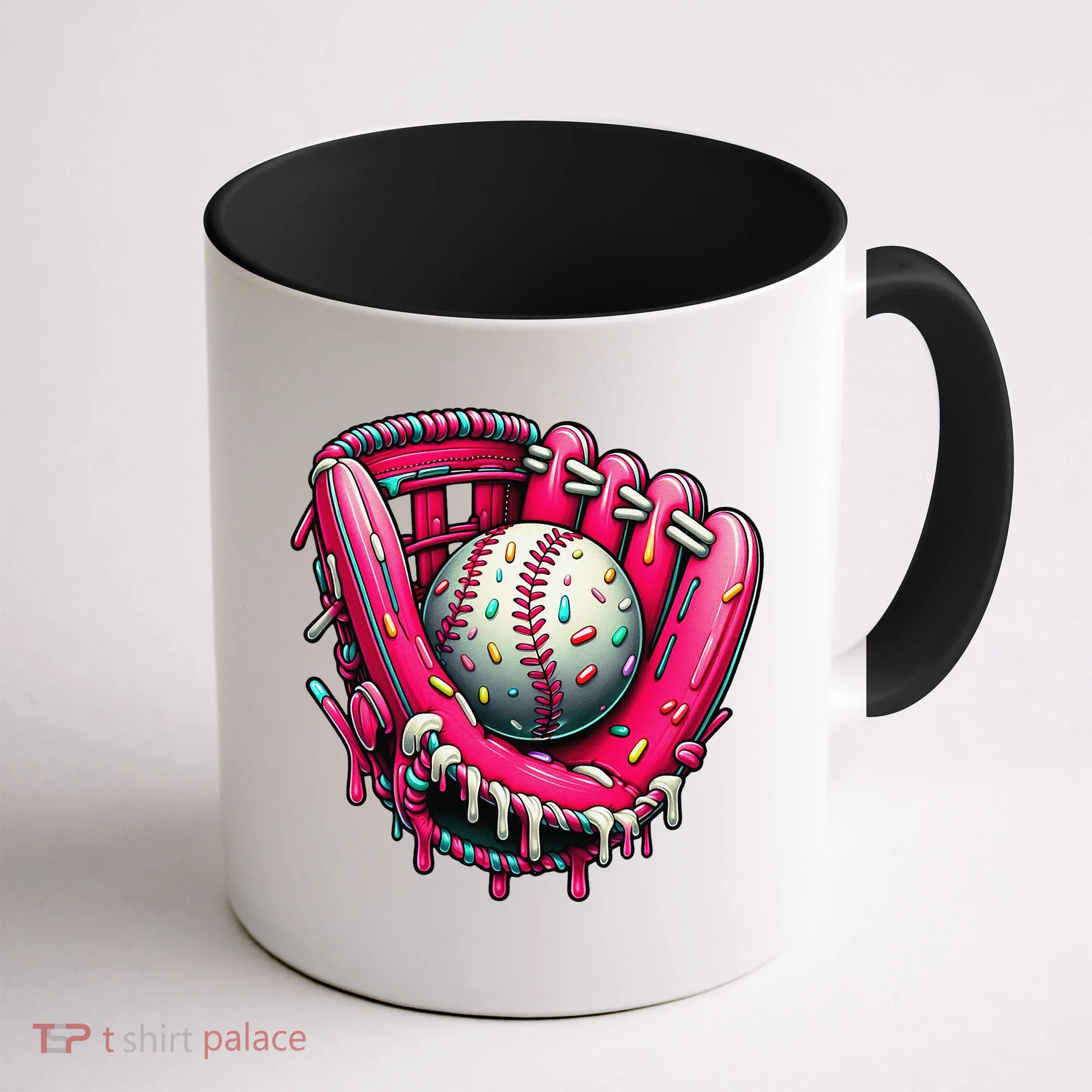 Baseball Drip For Ice Cream Drip Baseball Coffee Mug