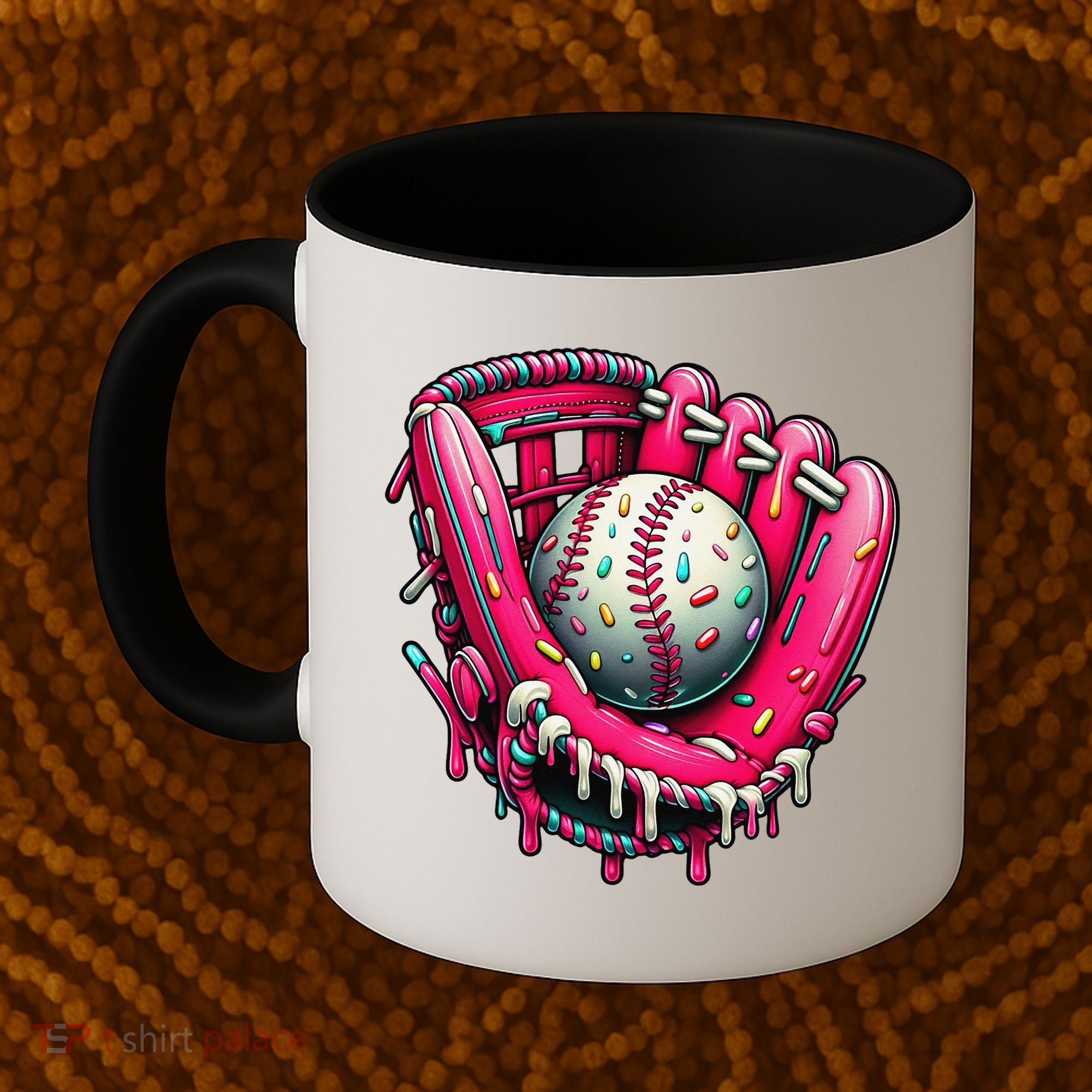 Baseball Drip For Ice Cream Drip Baseball Coffee Mug
