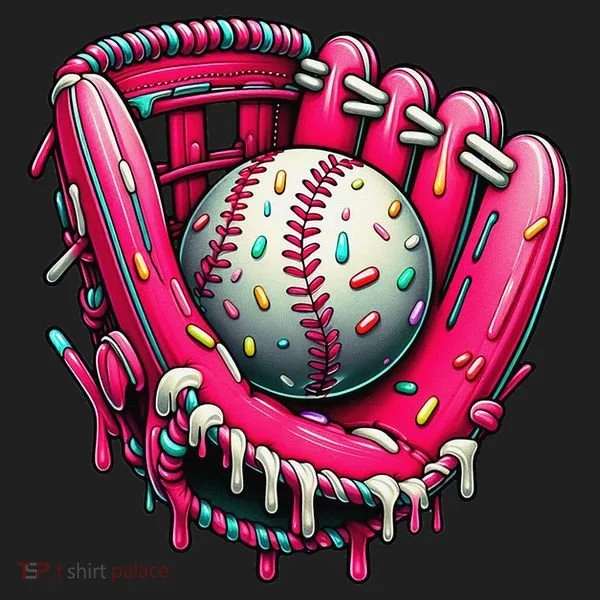 Baseball Drip For Ice Cream Drip Baseball Beanie