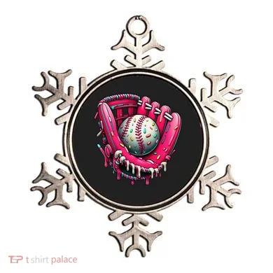 Baseball Drip For Ice Cream Drip Baseball Ornament