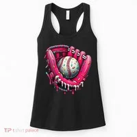 Baseball Drip For Ice Cream Drip Baseball Women's Tank Top thumb 0