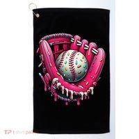 Baseball Drip For Ice Cream Drip Baseball Golf Towel thumb 0