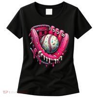 Baseball Drip For Ice Cream Drip Baseball Women's T-Shirt thumb 0