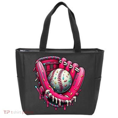 Baseball Drip For Ice Cream Drip Baseball Tote Bag