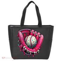 Baseball Drip For Ice Cream Drip Baseball Tote Bag thumb 0