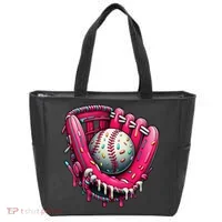 Baseball Drip For Ice Cream Drip Baseball Tote Bag thumb 0