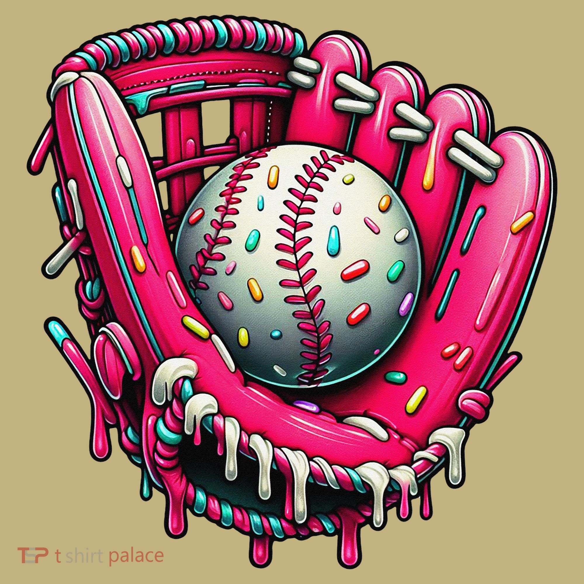 Baseball Drip For Ice Cream Drip Baseball Sweatshirt