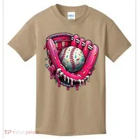 Baseball Drip For Ice Cream Drip Baseball Kids T-Shirt thumb 0