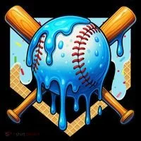 Baseball Drip For Ice Cream Drip Baseball Coffee Mug thumb 5