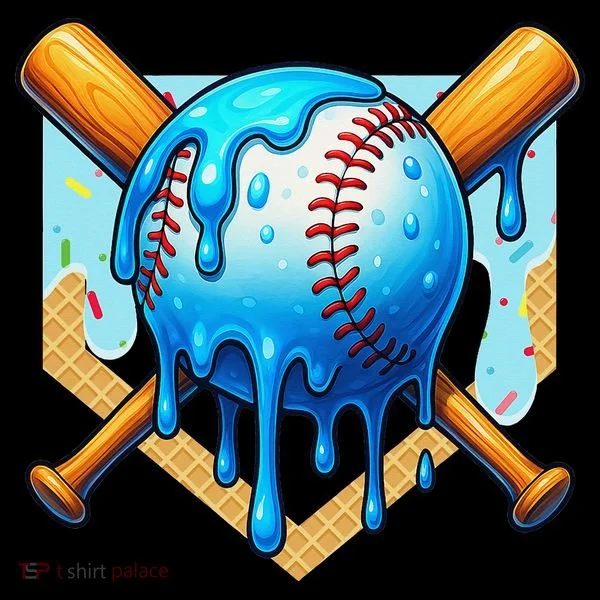 Baseball Drip For Ice Cream Drip Baseball Coffee Mug