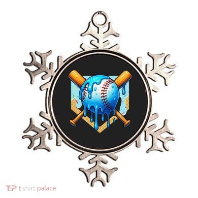 Baseball Drip For Ice Cream Drip Baseball Ornament