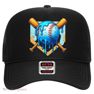 Baseball Drip For Ice Cream Drip Baseball Hat