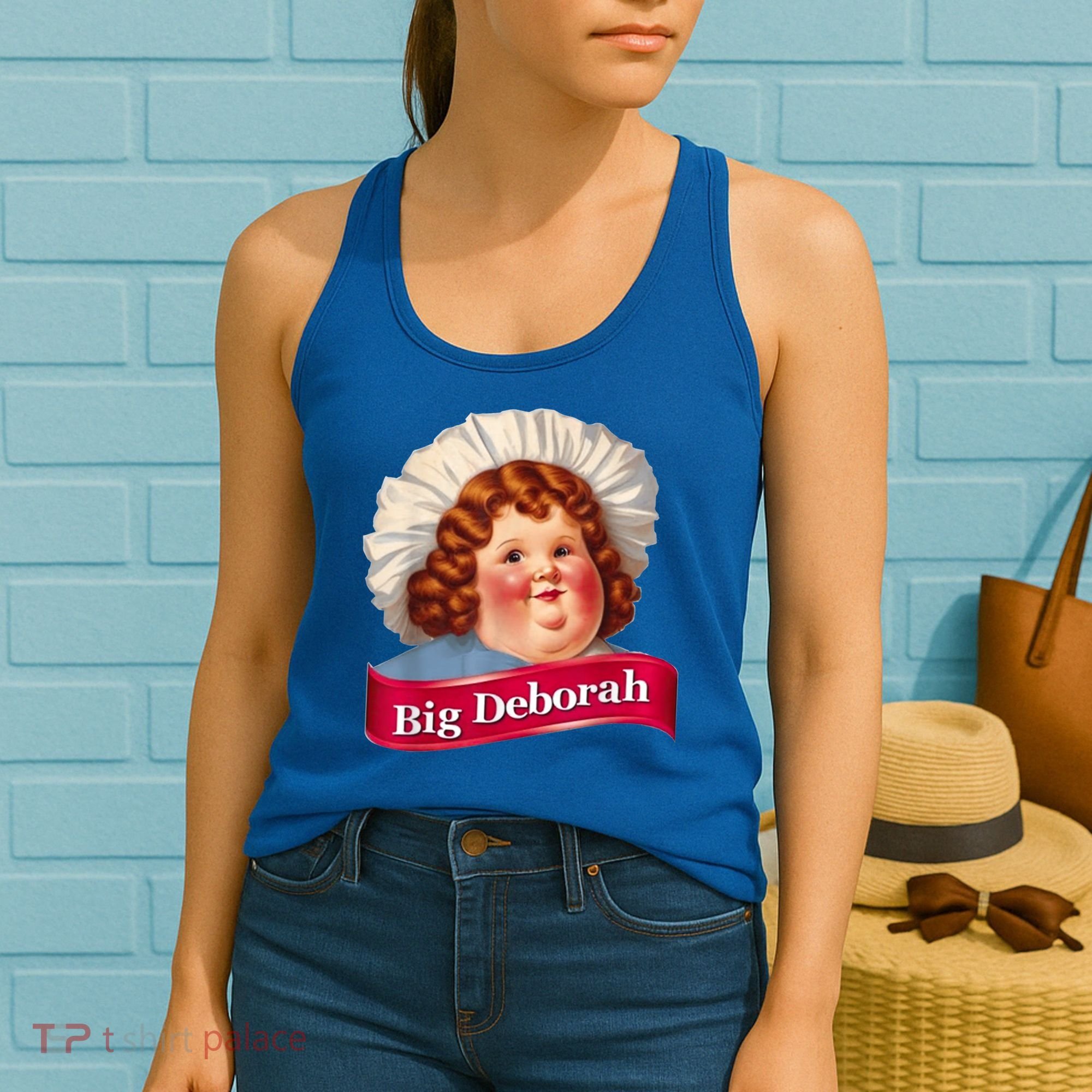 Big Deborah Features The Notsolittle Deborah Women's Tank Top