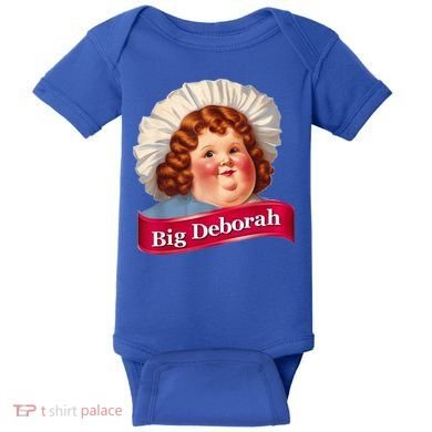 Big Deborah Features The Notsolittle Deborah Baby Bodysuit