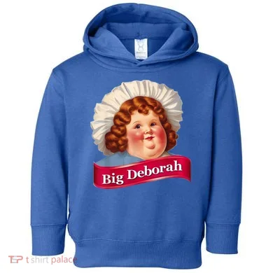 Big Deborah Features The Notsolittle Deborah Toddler Hoodie