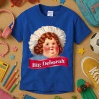 Big Deborah Features The Notsolittle Deborah Kids T-Shirt thumb 3