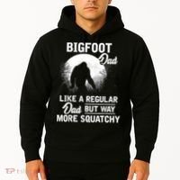 Bigfoot Dad Funny Sasquatch Bigfoot Fathers Day Hoodie thumb 2