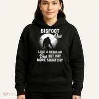 Bigfoot Dad Funny Sasquatch Bigfoot Fathers Day Hoodie thumb 5