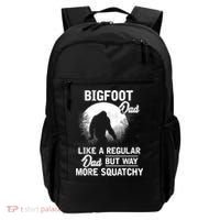 Bigfoot Dad Funny Sasquatch Bigfoot Fathers Day Backpack thumb 0
