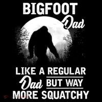 Bigfoot Dad Funny Sasquatch Bigfoot Fathers Day Coffee Mug thumb 5