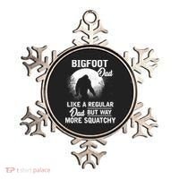 Bigfoot Dad Funny Sasquatch Bigfoot Fathers Day Ornament thumb 0