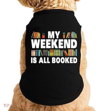 Book Design For Women Book Lover Library Reader Doggie Tank