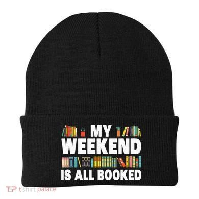 Book Design For Women Book Lover Library Reader Beanie