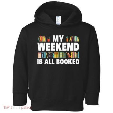 Book Design For Women Book Lover Library Reader Toddler Hoodie