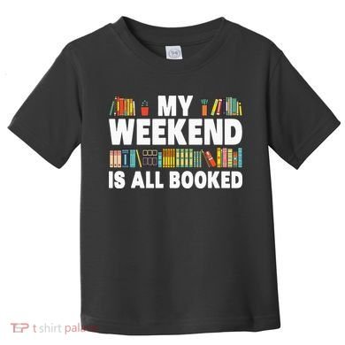 Book Design For Women Book Lover Library Reader Toddler T-Shirt