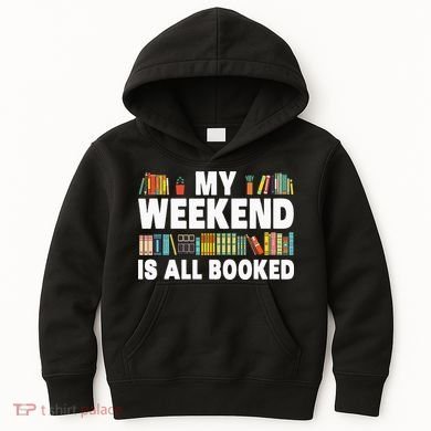 Book Design For Women Book Lover Library Reader Kids Hoodie