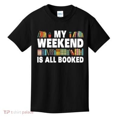 Book Design For Women Book Lover Library Reader Kids T-Shirt