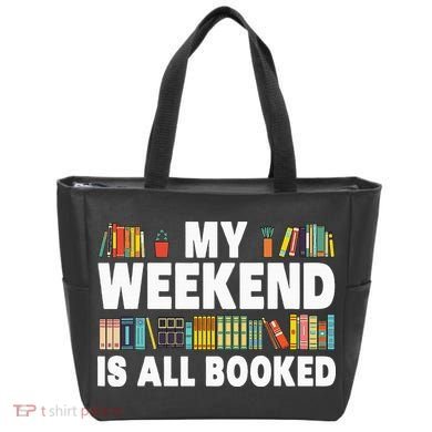 Book Design For Women Book Lover Library Reader Tote Bag
