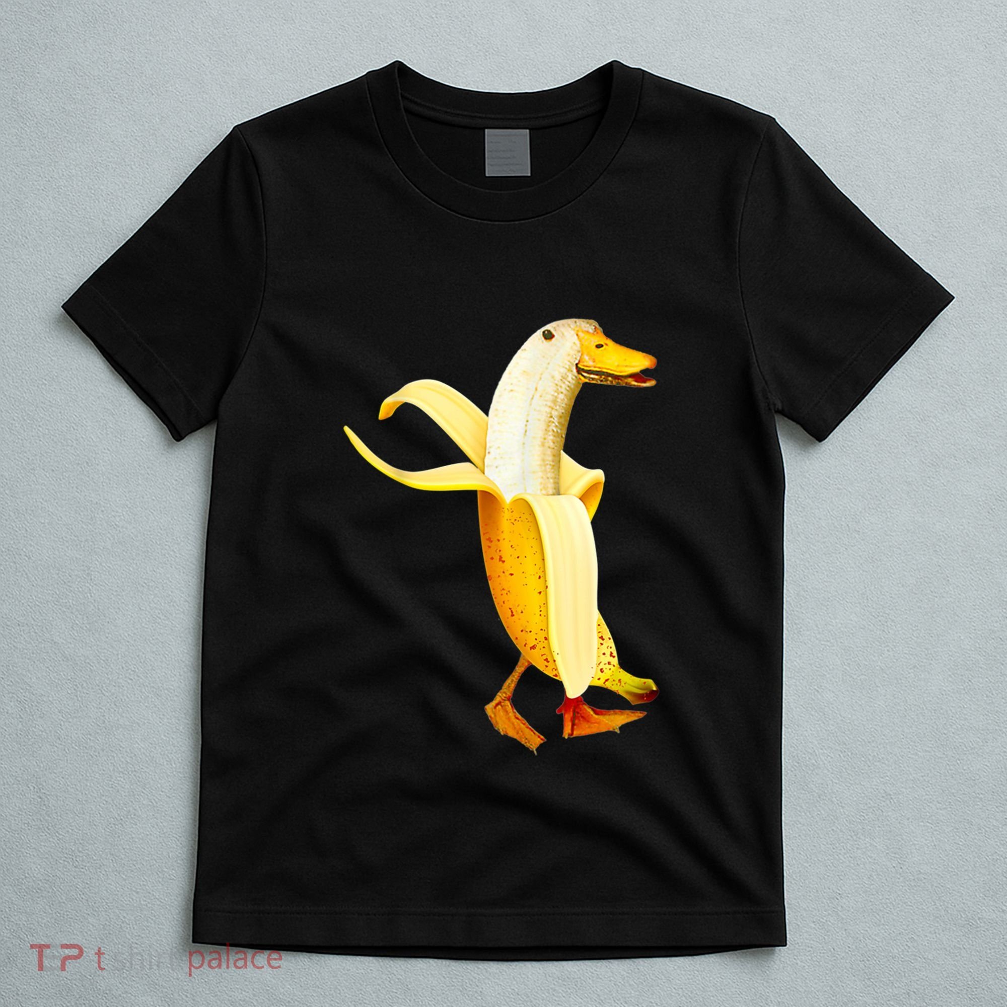 Banana Duck. Funny Anthropomorphic Fruit Animals T-Shirt